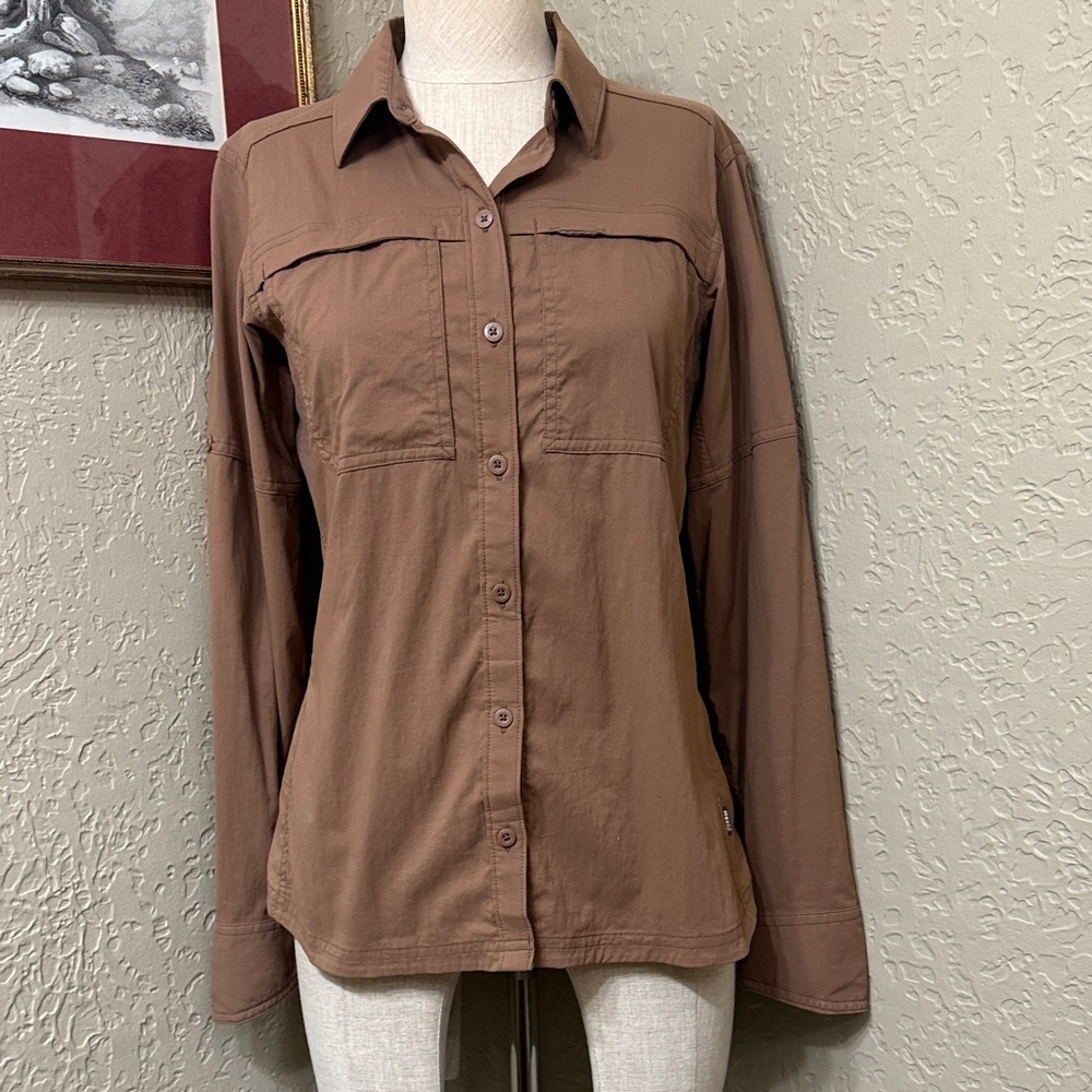REI Co-op Women's Brown Shirt xs